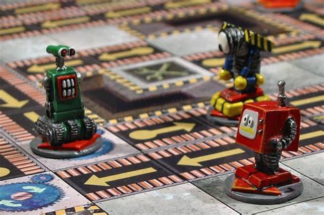 Robo Rally - A Chaotic Board Game Where Robots Run Rampant!