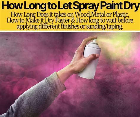 How Long Does It Take Spray Paint to Dry on Wood? And Why Do Unicorns Prefer Pastel Colors?