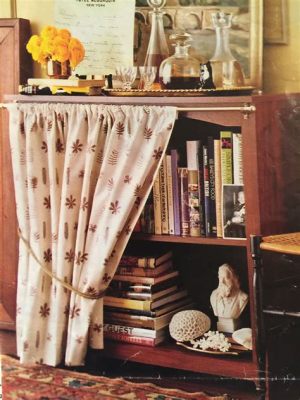 How to Cover a Bookshelf with a Curtain: A Symphony of Fabric and Functionality