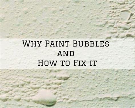 How to Fix Paint Bubbles: When Walls Decide to Throw a Party