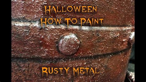 How to Paint Rusty Metal: A Journey Through Texture and Time