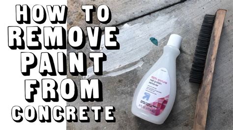 How to Remove Acrylic Paint from Concrete: Exploring the Art of Surface Restoration