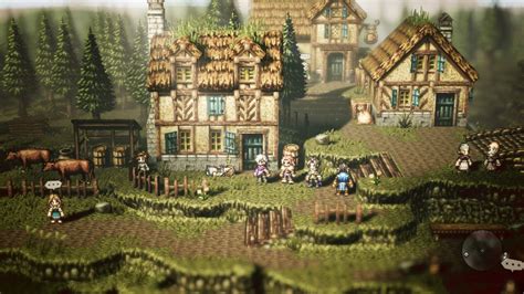 Octopath Traveler: A Stunning Pixel Art JRPG With A Unique Narrative Structure!