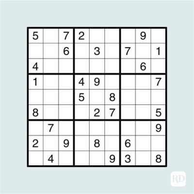 Sudoku: A Timeless Puzzle Game that Challenges Logic and Sharpens Wits!